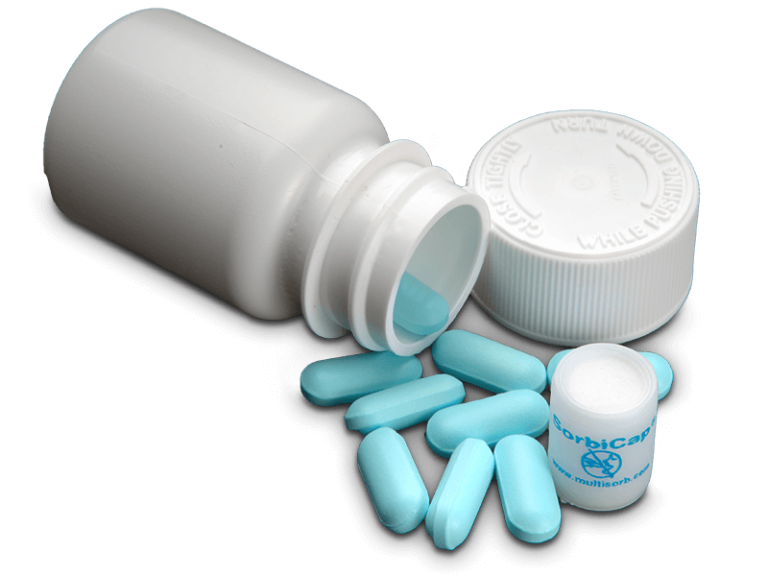 SorbiCap Desiccant Canister for Pharmaceuticals Multisorb